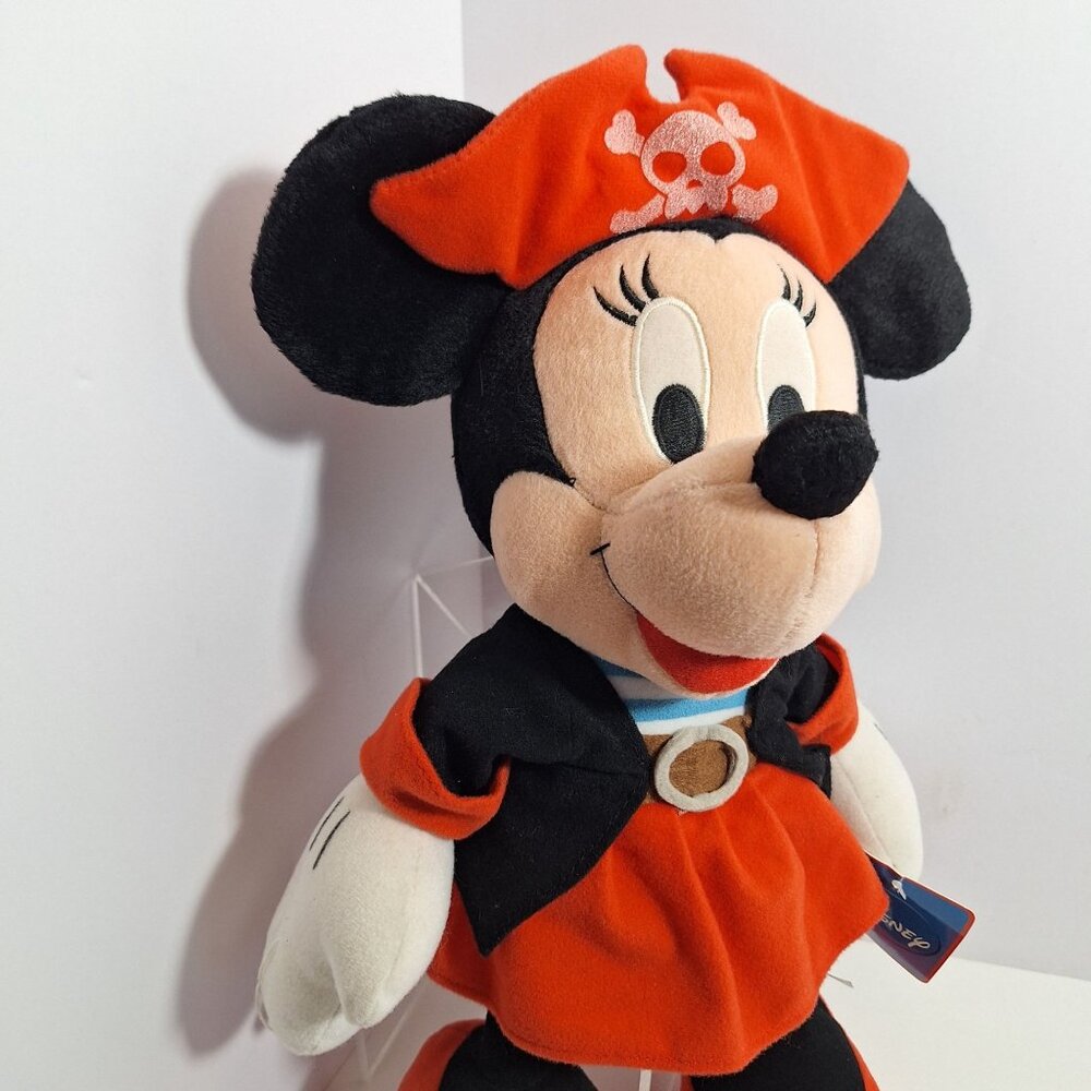 Pirate Minnie Mouse 14 Inch Sega Disney Plush Prize Redemption With Tags - Picture 10 of 16